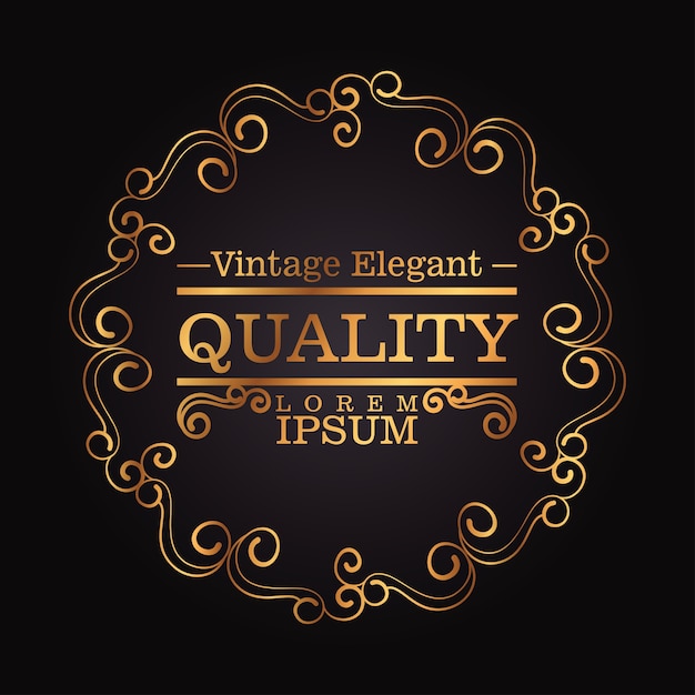 Elegantes qualitätsrahmen-design