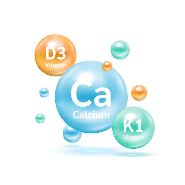 Elektron für vitamin d3 und mineralien die calcium-phosphor-therapie hilft, starke knochen zu erhalten