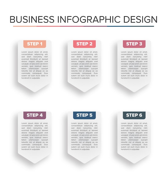 Elementsatz modernes infografik-design ideengeschäft elegante präsentation