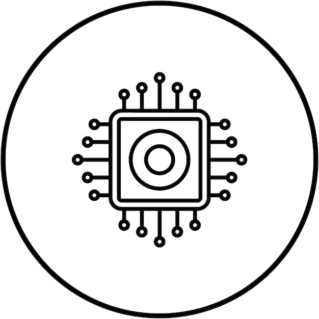 Vektor embedded devices vector-symbol kann für das internet der dinge verwendet werden