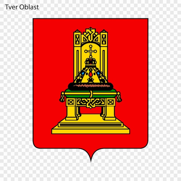 Emblem der Provinz Russland