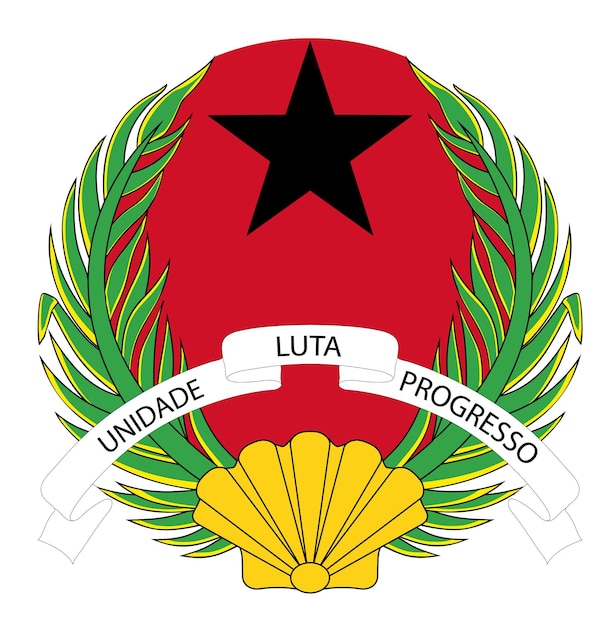Emblem von Guinea-Bissau