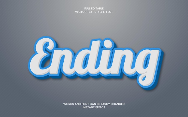 Endtext-Effekt