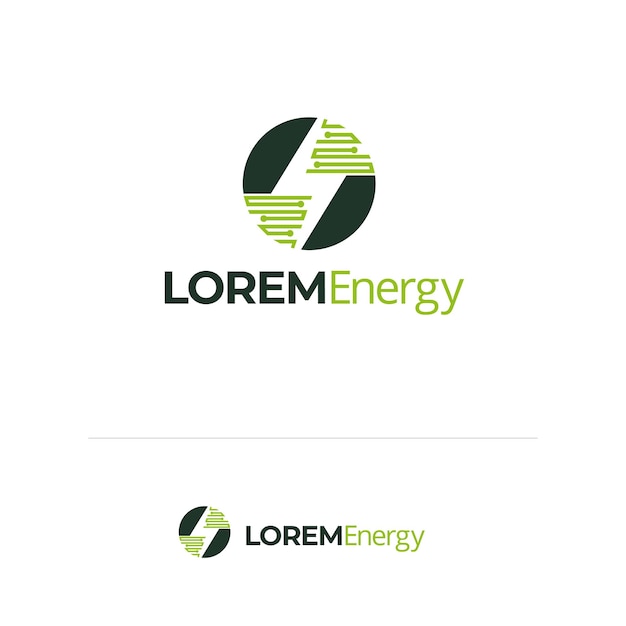 Energie-Logo-Vektor