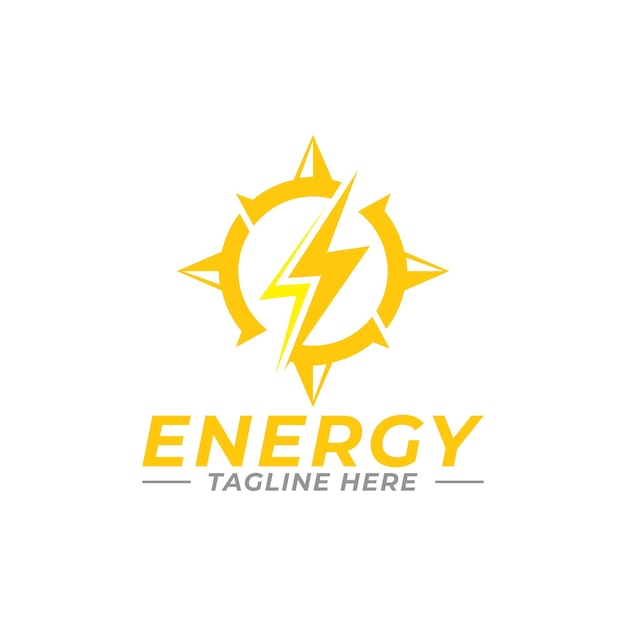 Energie-logo-vektorvorlage