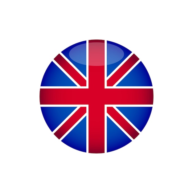 England-flagge-icon-vektordesign-vorlagen einfaches elegantes konzept
