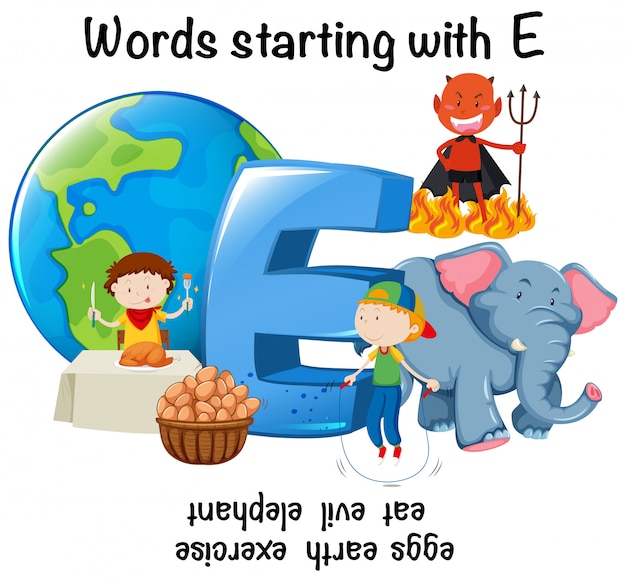 Englische wörter beginnend mit e