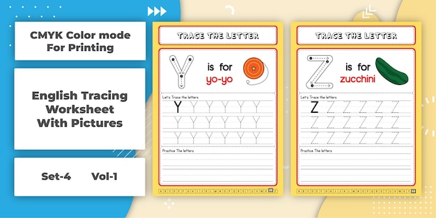 Englisches arbeitsblatt mit bild für kinder s4v1 yz