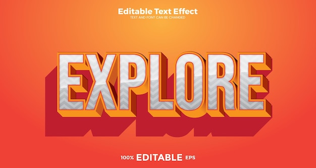 Entdecken Sie bearbeitbare Texteffekte im modernen Trendstil