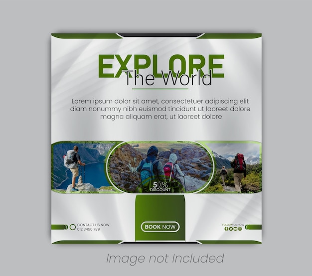 Entdecken Sie den World Travel Flyer