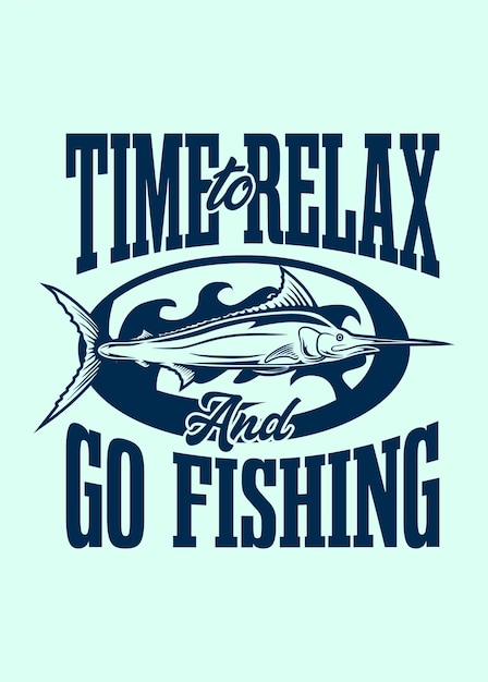 Entspannen und angeln