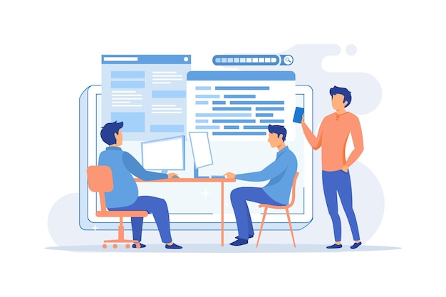 Entwicklung von Systemsoftware. All-in-One-Softwarelösung, Kernsystemmodernisierung,
