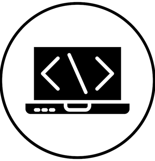 Entwicklungsvektor-Ikonen-Illustration des Ikonensets von Business Analytics