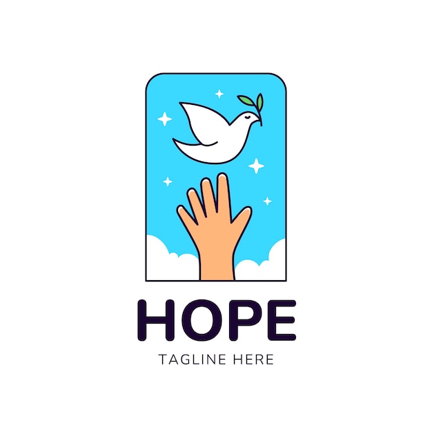 Entwurf der Hope-Logo-Vorlage