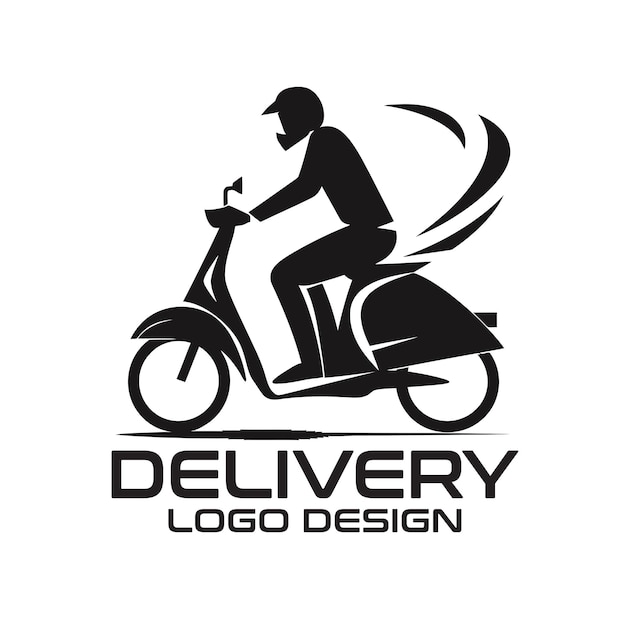 Entwurf des delivery-vektor-logos