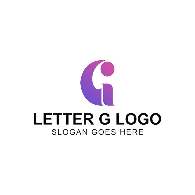 Entwurf des G-Logo-Zeichens