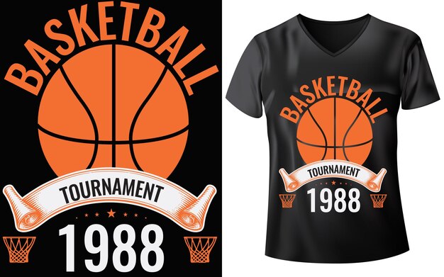 Entwurf von basketball-t-shirts