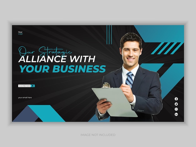 Entwurfsvorlage für Business You-Röhre