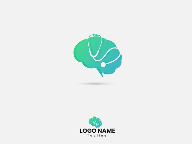 Entwurfsvorlage für das logo von brain doctor