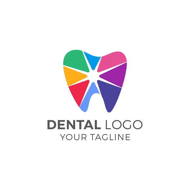 Entwurfsvorlage für das zahnarzt-logo