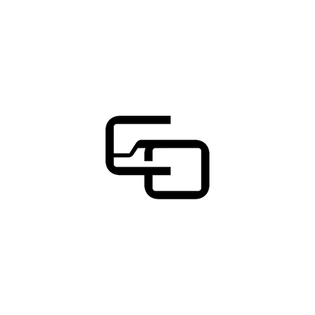 EO-Monogramm-Logo-Design, Buchstabe, Text, Name, Symbol, monochromes Logo, Alphabet-Zeichen, einfaches Logo
