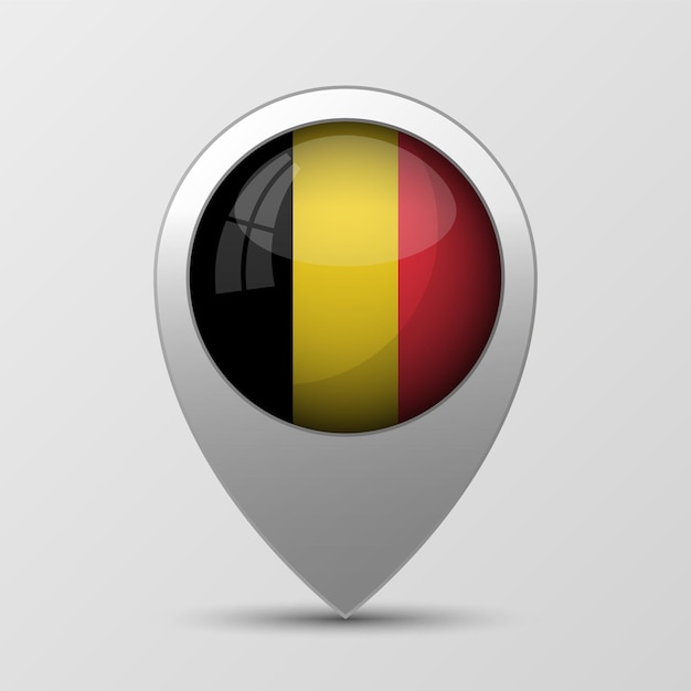 Vektor eps10 vektor patriotischer hintergrund mit den farben der belgischen flagge