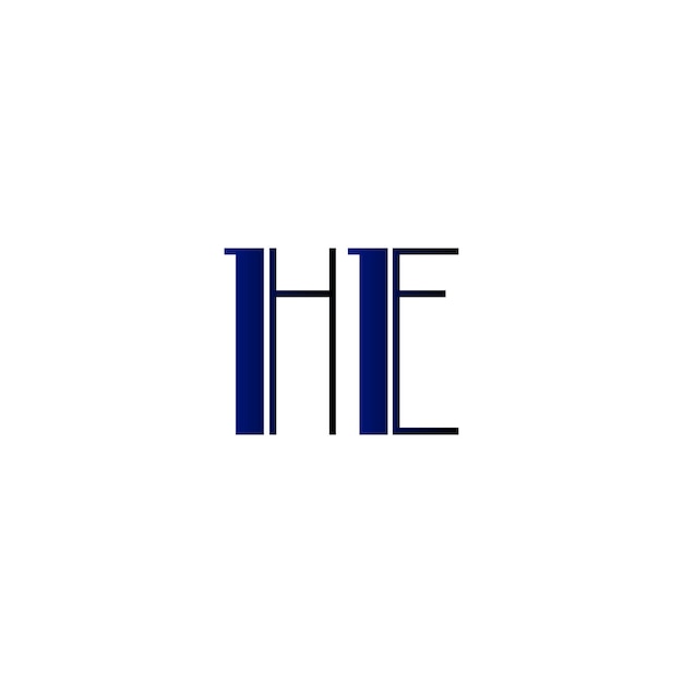 Er ist ein elegantes Logo.