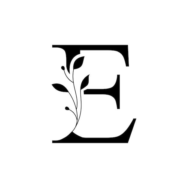 ER-Logo-Design mit Herz-Ikonen Liebe oder Valentinstag-Logo-Konzept