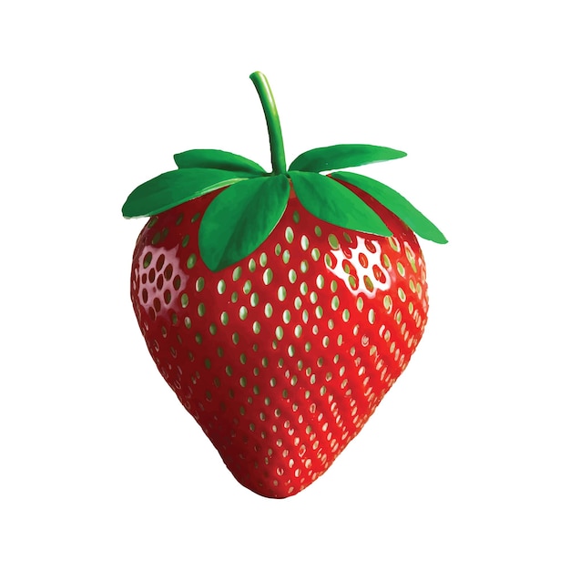 Erdbeeren-Vektorzeichnung