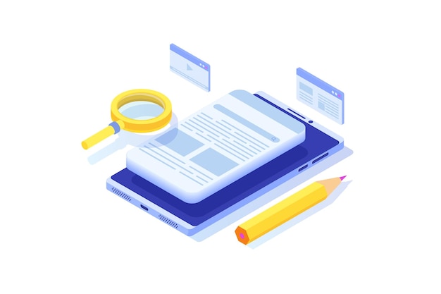 Erscheinungsbild der Website, Webdesign, Webentwicklungskonzept, 3D-Vektorillustrationen