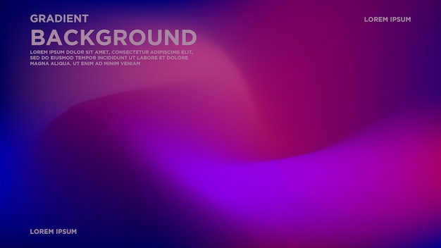 Erstaunlicher lila Hintergrund Licht verschwommen Gradient mit Noise Grain Textur