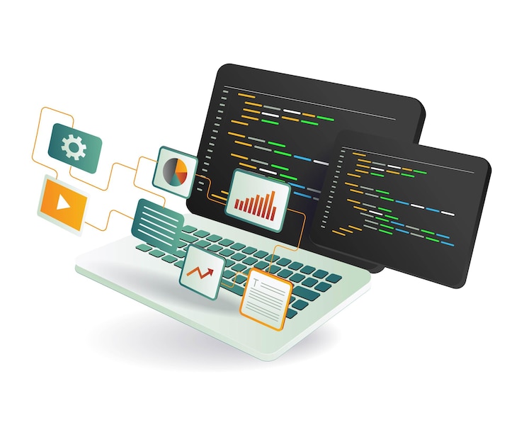 Vektor erstellung von anwendungsnetzen mit programmiersprachen