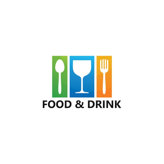 Essen und trinken logo template design