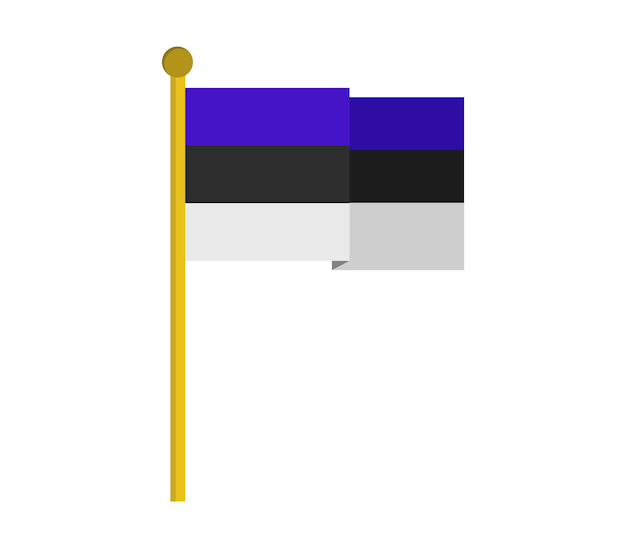 Estland-flagge