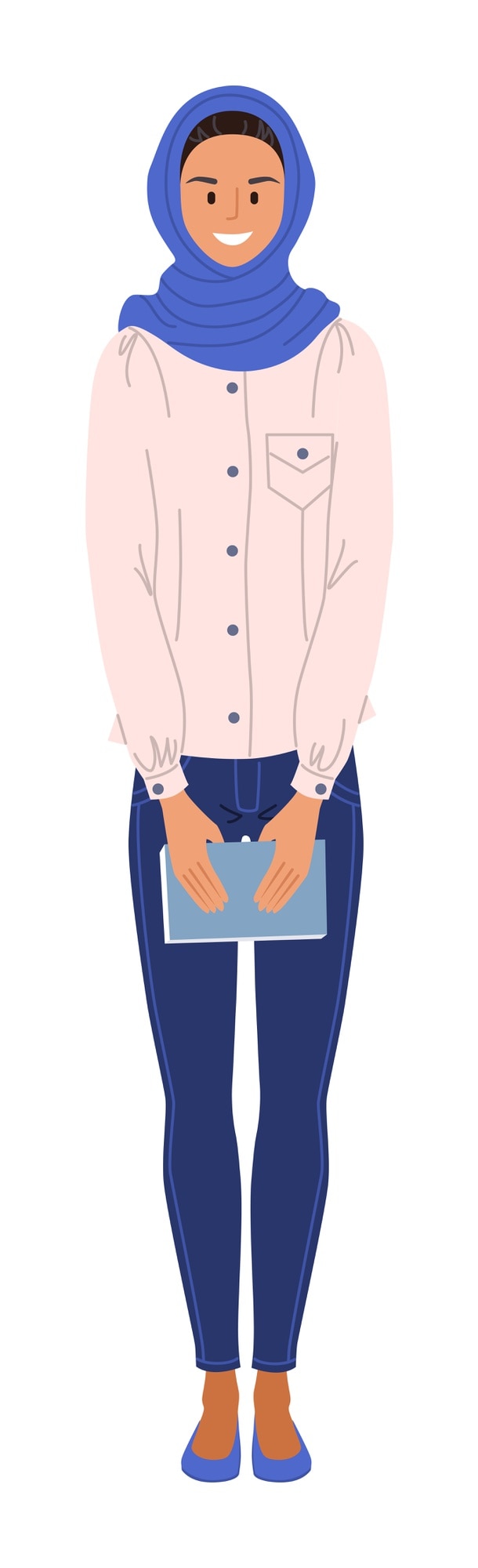 Vektor ethnische frauenillustration