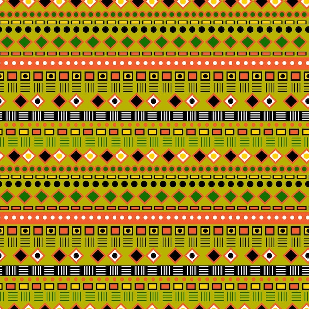 Ethnische und Stammes-Motive Nahtlose Streifenmuster Vektor-Illustration