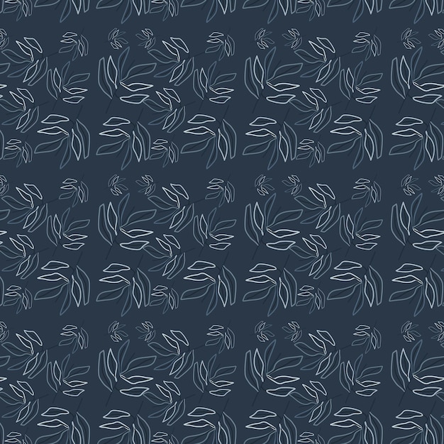 Eukalyptus-blätter-muster-design