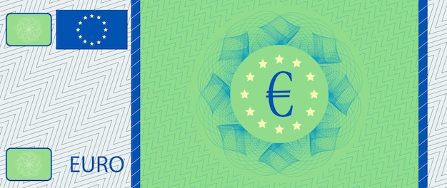 Euro-Währung Banknoten Vektor der Euro-Banknoten-Währung