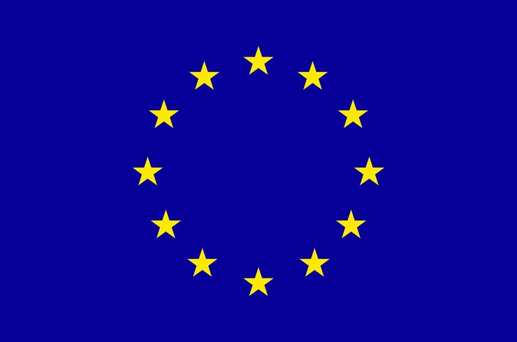 Vektor europäische flagge