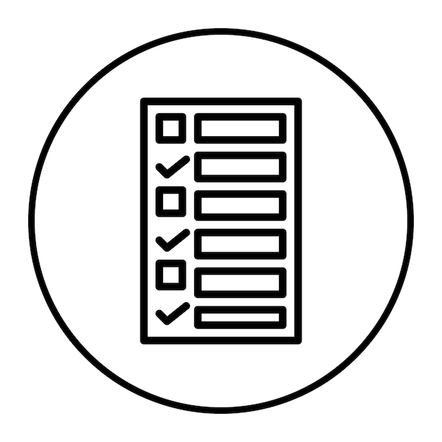 Exam-Vektorveranschaulichung