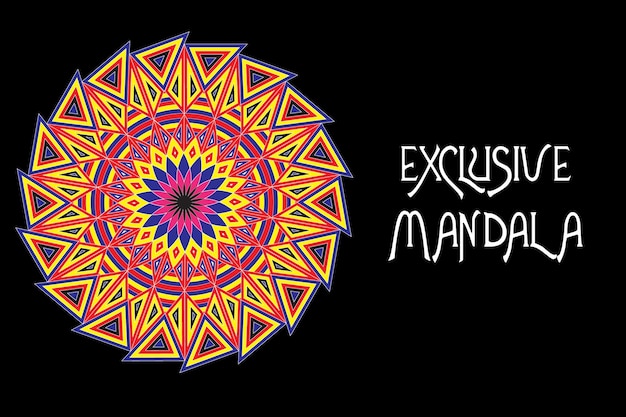 Exklusives Mandala-Design