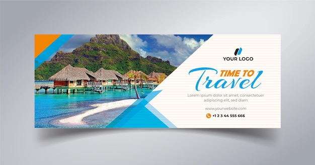 Facebook-Cover-Reisevorlage