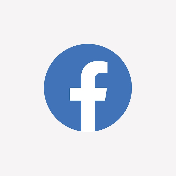Vektor facebook-symbol