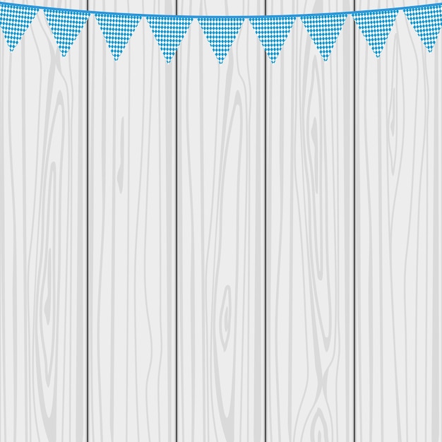 Fahnen hängende Farben des bayerischen Flaggenvektors