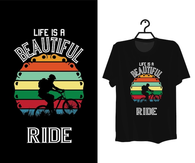 Fahrrad fahren neues t-shirt-design