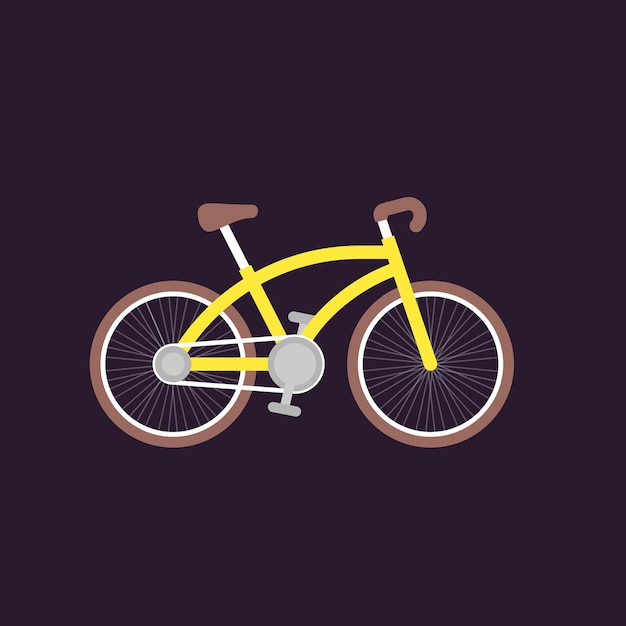 Fahrrad-vektor-illustration