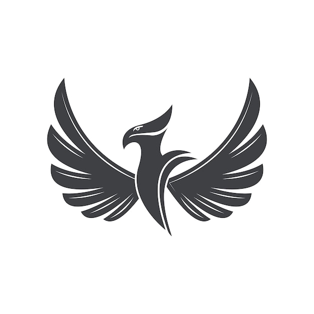 Falcon-logo-vorlagenvektor