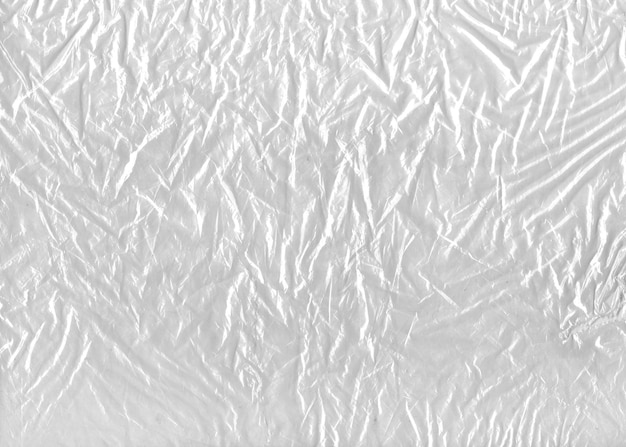 Faltige Plastikfolientextur