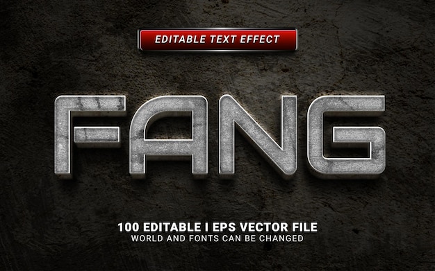 Fang-Texteffekt