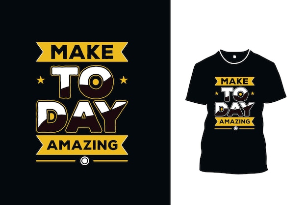 Fantastische Typografie-T-Shirt-Design-Symbolvorlage